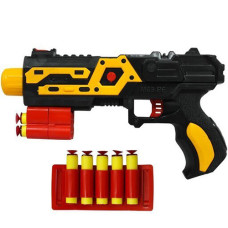Пистолет с мягкими пулями Golden Gun 930GG Y, М 65, мишень с подставкой (930GG Yellow-RT)