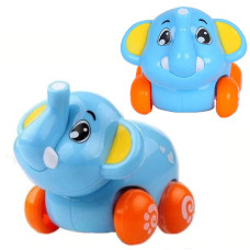 Инерционная игрушка слон Hola 376 C качает головой, 8 см (376-2-RT)