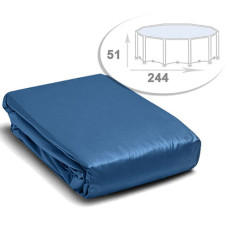 Чаша для каркасного бассейна Intex и Bestway 13001, для круглого, 244х51 см (IP-173590)