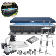 Каркасный бассейн полный комплект Intex, Ultra XTR Frame 732х366 см, 31805 л (26364-INT)
