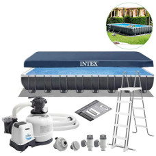 Каркасный бассейн большой Intex, полный комплект, Ultra XTR Frame 975х488 см (26374-INT)