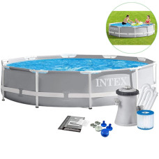 Каркасный бассейн с фильтром Intex, Prism Frame 305х76 см, 4485 л (26702-INT)