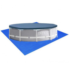 Каркасный бассейн круглый Intex 366x76 см 6503 л, с подстилкой и тентом (IP-172621)