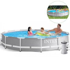 Каркасный бассейн с фильтром Intex, Prism Frame 366х76 см, 6503 л (26712-INT)