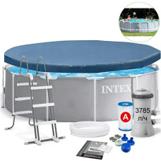 Каркасный бассейн полный комплект Intex, Prism Frame 366х122 см, 10700 л (26718FS-3 New-INT)