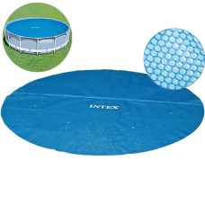 Солярная пленка для бассейна Ø 366 Intex, термопленка круглая 348 см (28012-INT)