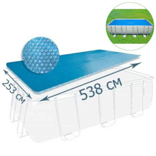 Солярная пленка для бассейна 549x274 см Intex, термопленка 538х253 см (28016-INT)