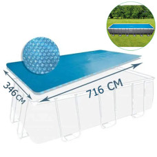Солярная пленка для бассейна 732х366 см Intex, термопленка 716х346 см (28017-INT)