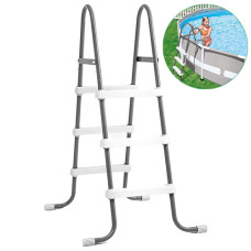 Лестница для бассейна 91 см Intex с высотой бортика от 76 до 91 см (28064-INT)