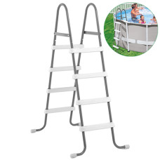 Лестница для бассейна 122 см Intex с высотой бортика 122 см (28066-INT)
