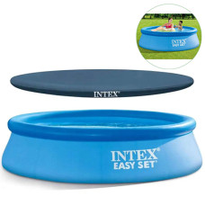 Надувной бассейн с тентом Intex, Easy Set, 305х76 см, 3850 л (28120-3 New-INT)