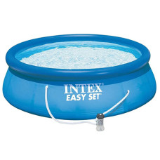 Надувной бассейн большой Intex 305х76 см, 3853 л с фильтром и насосом (28122-RT)