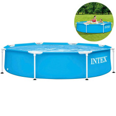 Каркасный бассейн Intex, Metal Frame 244х51 см, 1828 л (28205-INT)