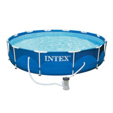 Каркасный бассейн Intex 6503 л, 366х76 см с фильтром и насосом (28212-RT)
