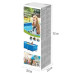Каркасный бассейн прямоугольный Intex, Metal Frame 220х150 см, 1662 л (28270-INT)