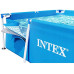 Каркасный бассейн с тентом Intex, Metal Frame 450х220 см, 7127 л (28273-3 New-INT)