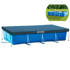 Каркасный бассейн с тентом Intex, Metal Frame 450х220 см, 7127 л (28273-3 New-INT)