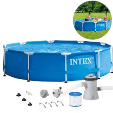 Каркасный бассейн круглый Intex с насосом, 305x76 см, 4485 л (IP-175224)