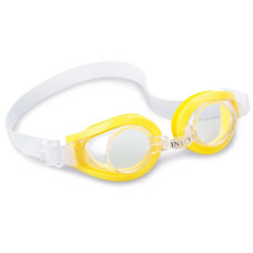 Очки для плавания детские Intex, УФ защита, не запотевают, Желтый (55602-yellow-INT)