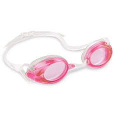 Очки для плавания детские Intex, УФ защита, не запотевают, Розовый (55684-pink-INT)