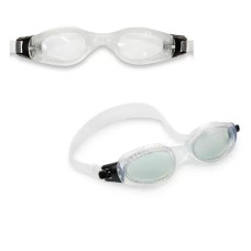 Детские очки для плавания Intex 5569 T, размер L 14+. в футляре. Прозрачный (55692 Crysta-RT)