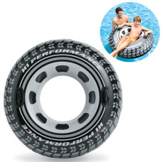 Надувной круг с ручками Intex, Шина, 114 см (56268-INT)