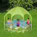 Детский каркасный бассейн Bestway 244x51 см с фонтаном, навесом, тентом и подстилкой (IP-173368)