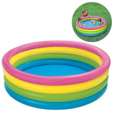 Детский надувной бассейн Intex, Пылающий закат, 168 см, 617 л (56441-INT)