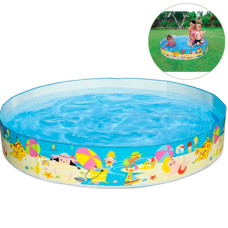 Детский каркасный бассейн Intex круглый, Пляж 152х25 см, 443 л (56451-INT)