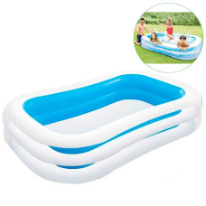 Детский надувной бассейн Intex, 262x175x56 см, 769 л (56483-INT)