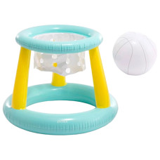 Надувная игрушка для бассейна Intex, Баскетбол, мяч в комплекте, 86х84 см (IP-175704)