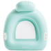 Надувной плот кресло с сеткой Intex, 114x107 см, Бирюзовый (56801-turquoise-INT)