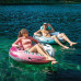 Надувной круг шезлонг Intex, River Run, серия Sports, 135 см, Бирюзовый (IP-174149)