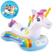 Надувная игрушка для плавания Intex, Единорог с ручками, 163х86 см (57552-INT)