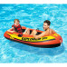 Надувная лодка полуторка Intex 58331 с веслами и насосом, Explorer-200 (58331-INT)