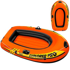 Надувная лодка одноместная Intex трехкамерная, Explorer Pro 100 (58355-INT)