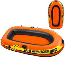 Надувная лодка 2-х местная Intex трехкамерная, Explorer Pro 200 (E58356-INT)