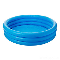 Надувной бассейн для детей Intex 147х33 см, круглый, Синий (58426-RT)