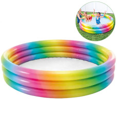 Детский надувной бассейн Intex, круглый 147х33 см, 288 л (58439-INT)