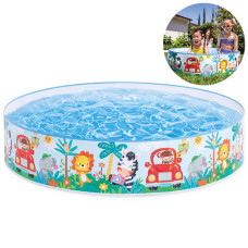 Каркасный бассейн детский Intex, Утиный Риф 122х25 см, 218 л (58477-INT)