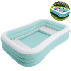 Детский надувной бассейн Intex, с сиденьем, 264х465 см, 780 л (58497-INT)
