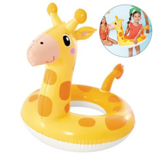 Надувной круг для малышей Intex, Единорог, 81х58 см (59221 Yellow-RT)