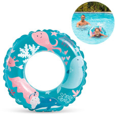 Детский надувной круг Intex, 61  см,  Голубой (59242-blue-INT)