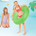 Надувной круг для плавания Intex, неоновый Зеленый, 91 см (59262 Green-RT)