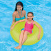 Надувной круг неоновый Intex, 91 см, Желтый (59262-yellow-INT)