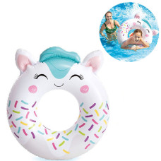 Надувной круг для плавания Intex, Котенок, 81х76 см (59266-kitte-INT)