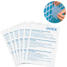 Ремкомплект для бассейна Intex, латки прозрачные, 7х7 см, 6 шт. (59631-INT)