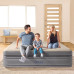 Надувная кровать двухспальная Intex с электронасосом, 152х203х51 см (64164-INT)