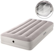 Надувная кровать одноместная Intex 99x191x30 см, с электронасосом (IP-174702)