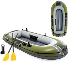 Надувная лодка под мотор Intex Seahawk 2, 236x114x41 см (66332-INT)